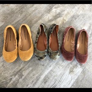 3 Pairs of Lucky Brand Flats 💜